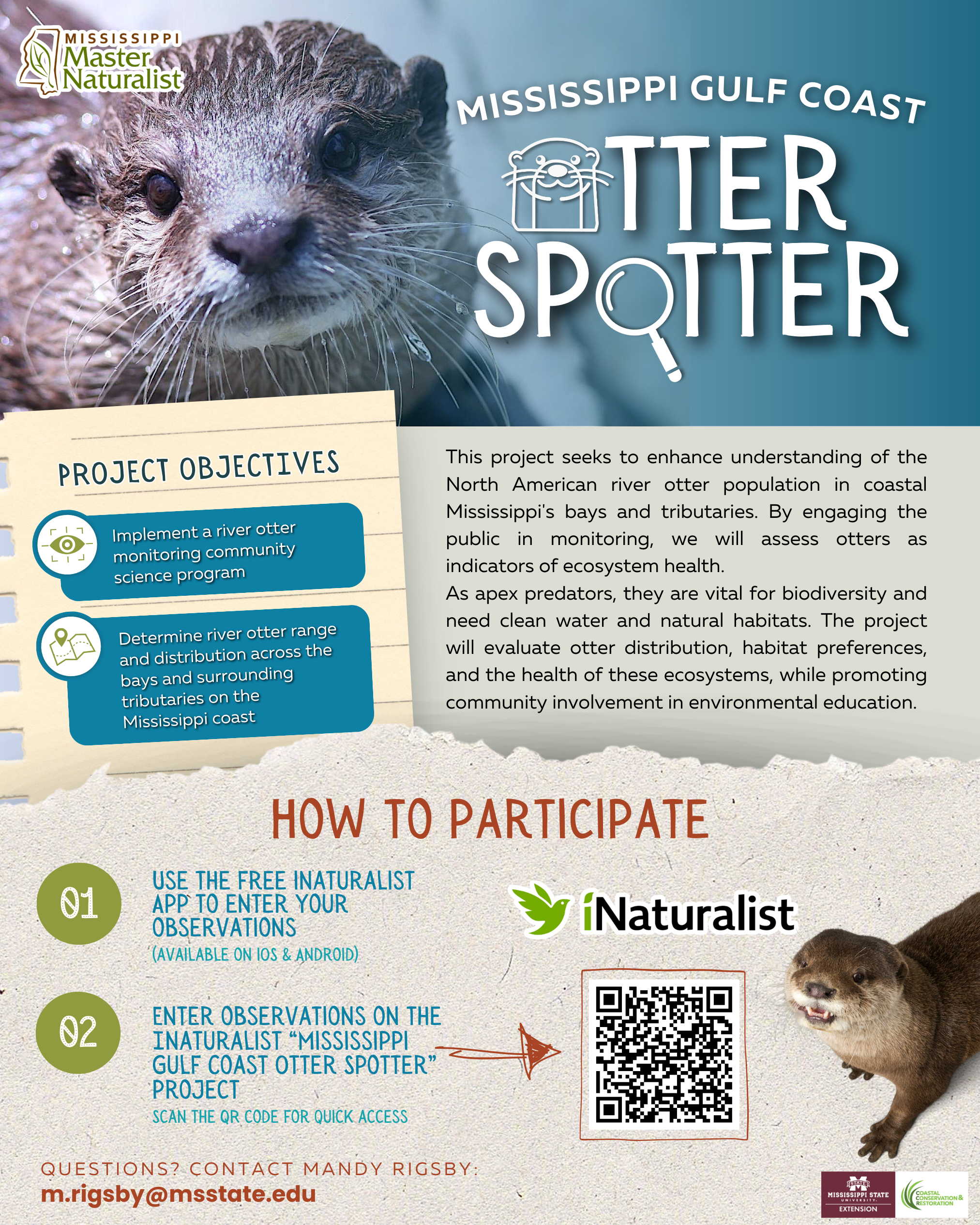 otter spotter flyer